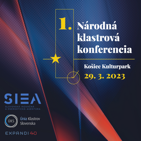 Prvá národná klastrová konferencia na Slovensku sa uskutoční 29. marca v Košiciach 